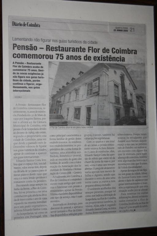 Pensao Flor De Coimbra Exterior foto